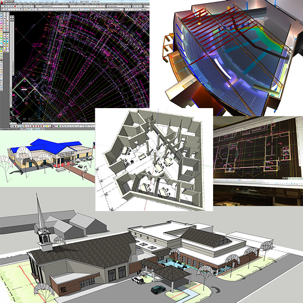 Alan Roberts CAD Collage